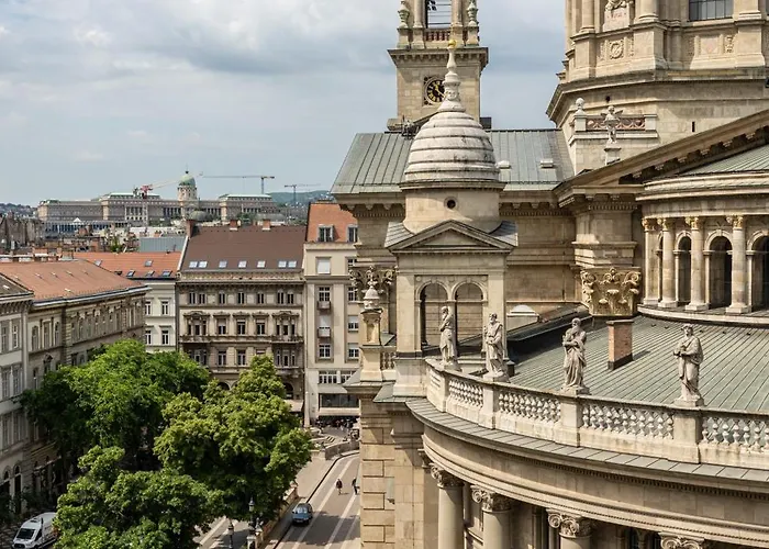 Basilika And Castle Amazing View Luxury Free Parking Upon Reservation 아파트 부다페스트